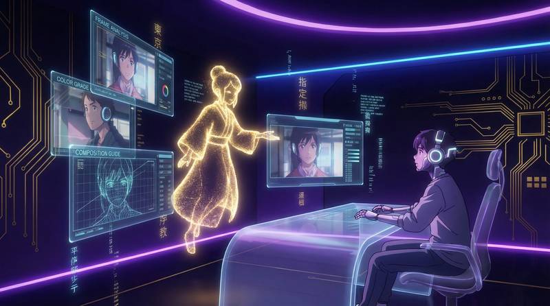 蜜桃传媒AI赋能动漫创作